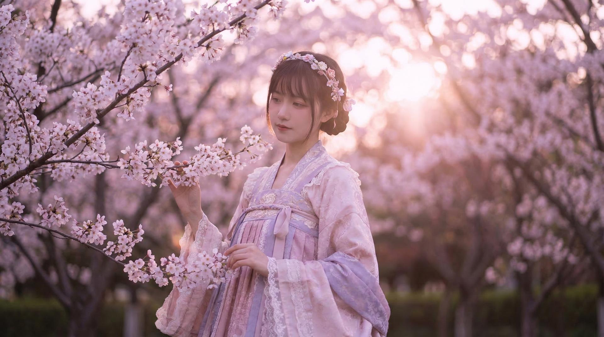 校花原创传媒 - 樱花季唯美写真